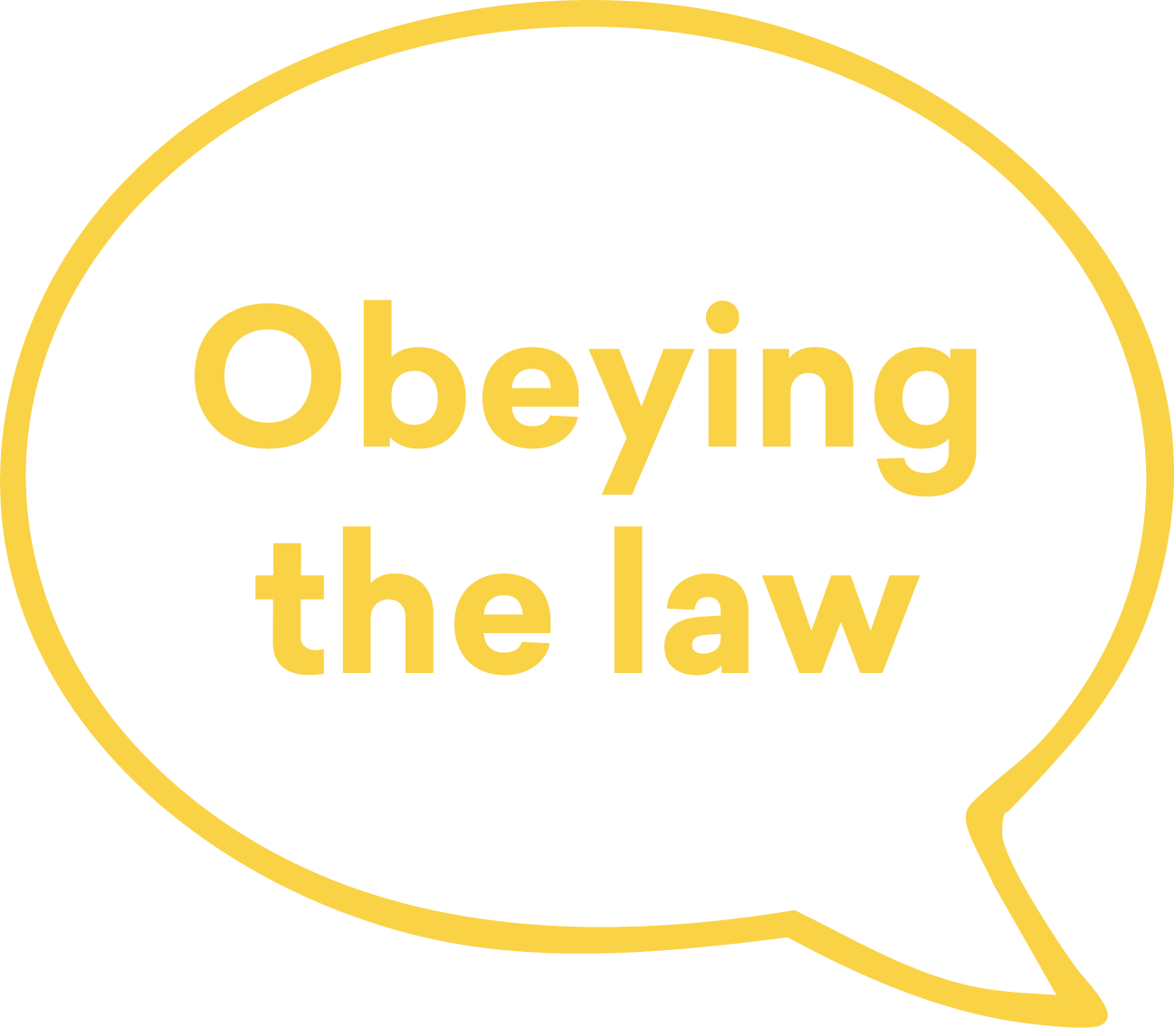 Obeying the law