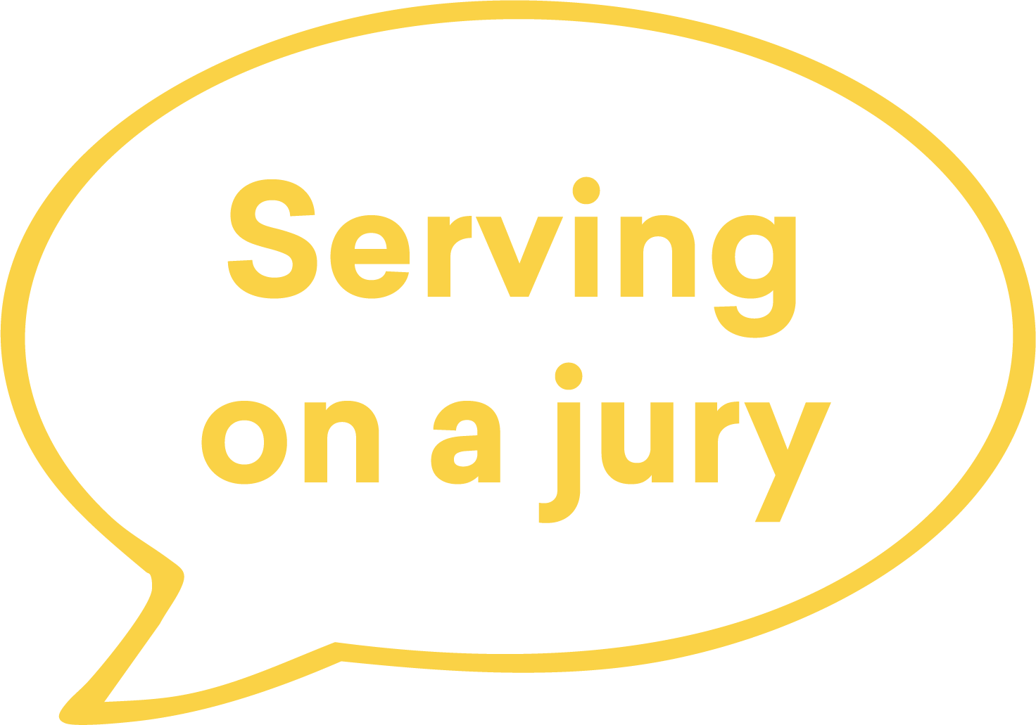 Serving on a jury